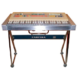 Jean Michel Jarre - Studio - Orgue Farfisa